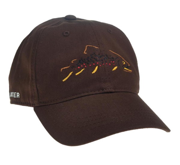 Rep Your Water Minimalist Brown Trout Unstructured Hat Rep Your Water Minimalist Brown Trout Unstructured Hat